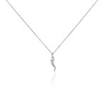 Collier Cornucopia Argent Blanc - Sautoirs Femme | Histoire d&rsquo;Or