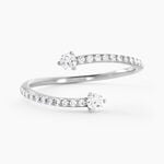 Bague Orpheus Or Blanc Diamant Synth&eacute;tique - Bagues avec pierre Femme | Histoire d&rsquo;Or