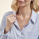 Pendentif Enio Argent Blanc - Pendentifs Famille | Histoire d&rsquo;Or