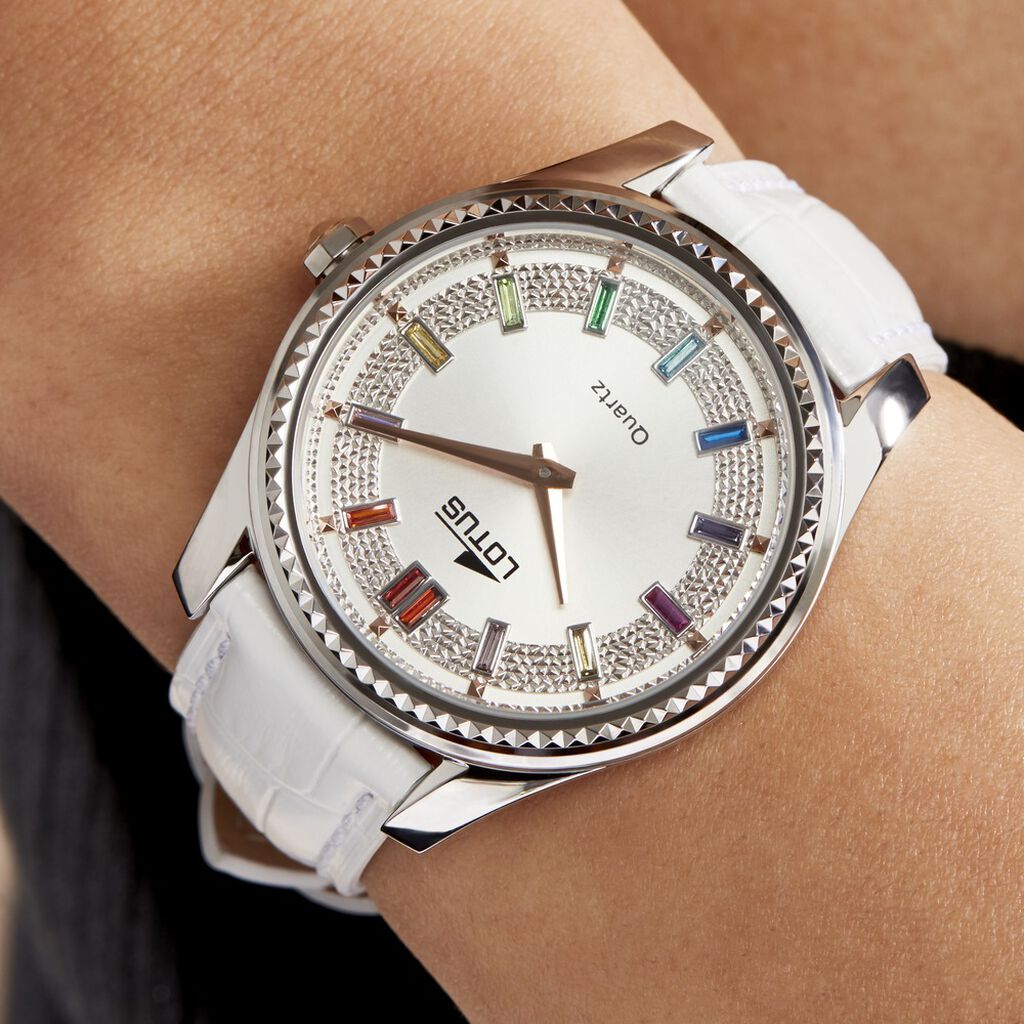 Montre Lotus Bliss Argenté - Montres Femme | Histoire d’Or