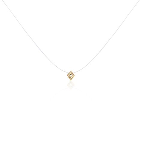 Collier Brody Plaqué Or Jaune Oxydes De Zirconium - Colliers fantaisie Femme | Histoire d’Or