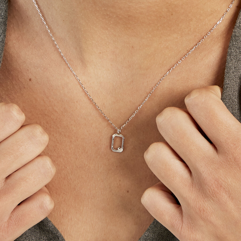 Collier Harmony Argent Blanc - Colliers fantaisie Homme | Histoire d’Or