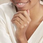 Bague Nolah Or Jaune Diamant - Bagues solitaires Femme | Histoire d&rsquo;Or