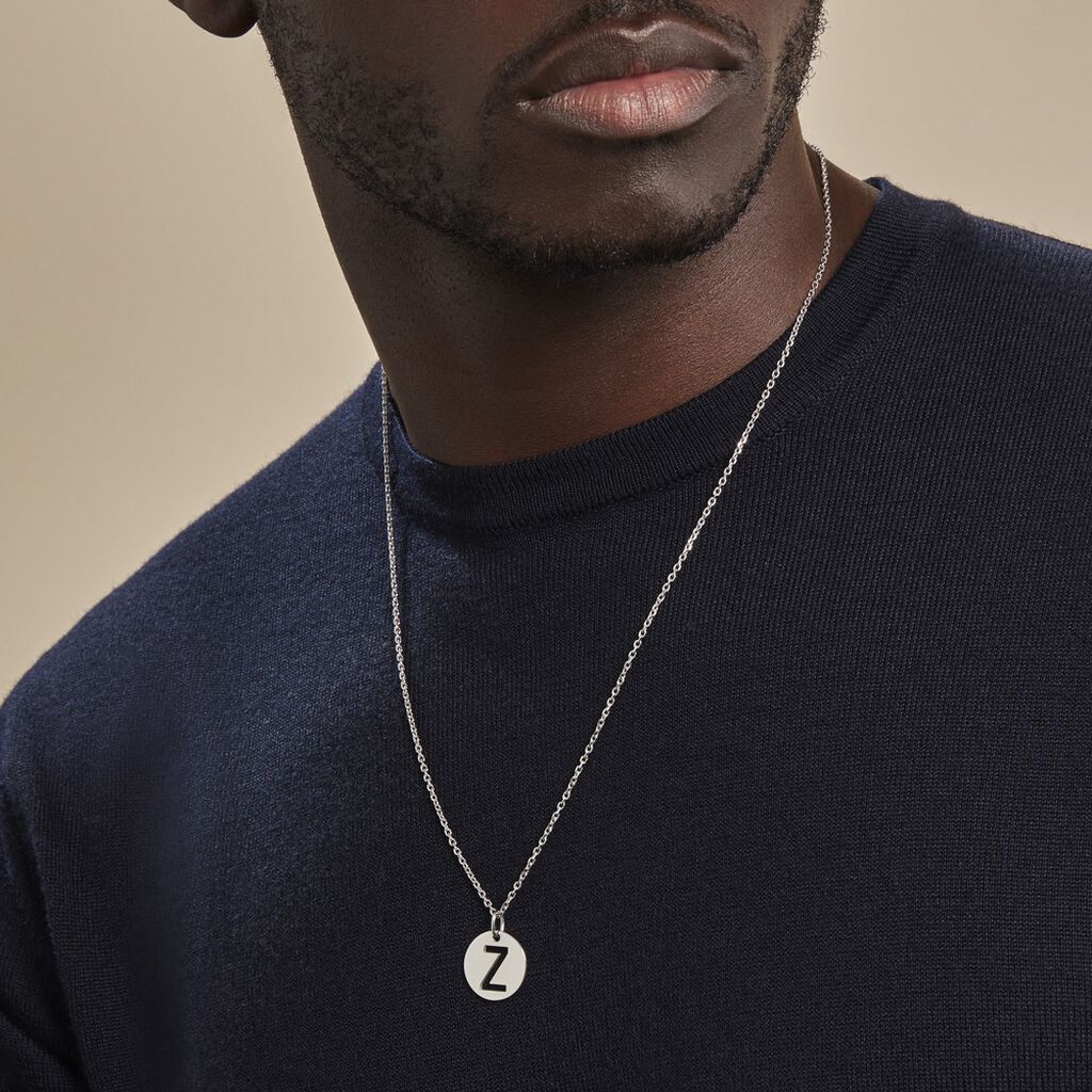 Pendentif Elio Z Argent Blanc - Pendentifs Famille | Histoire d’Or