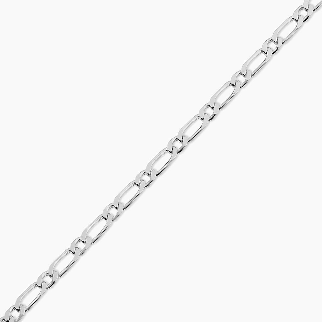 Bracelet Anilo Argent Blanc - Bracelets chaîne Homme | Histoire d’Or