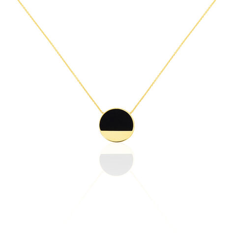 Collier Guenia Or Jaune Onyx - Colliers Femme | Histoire d’Or