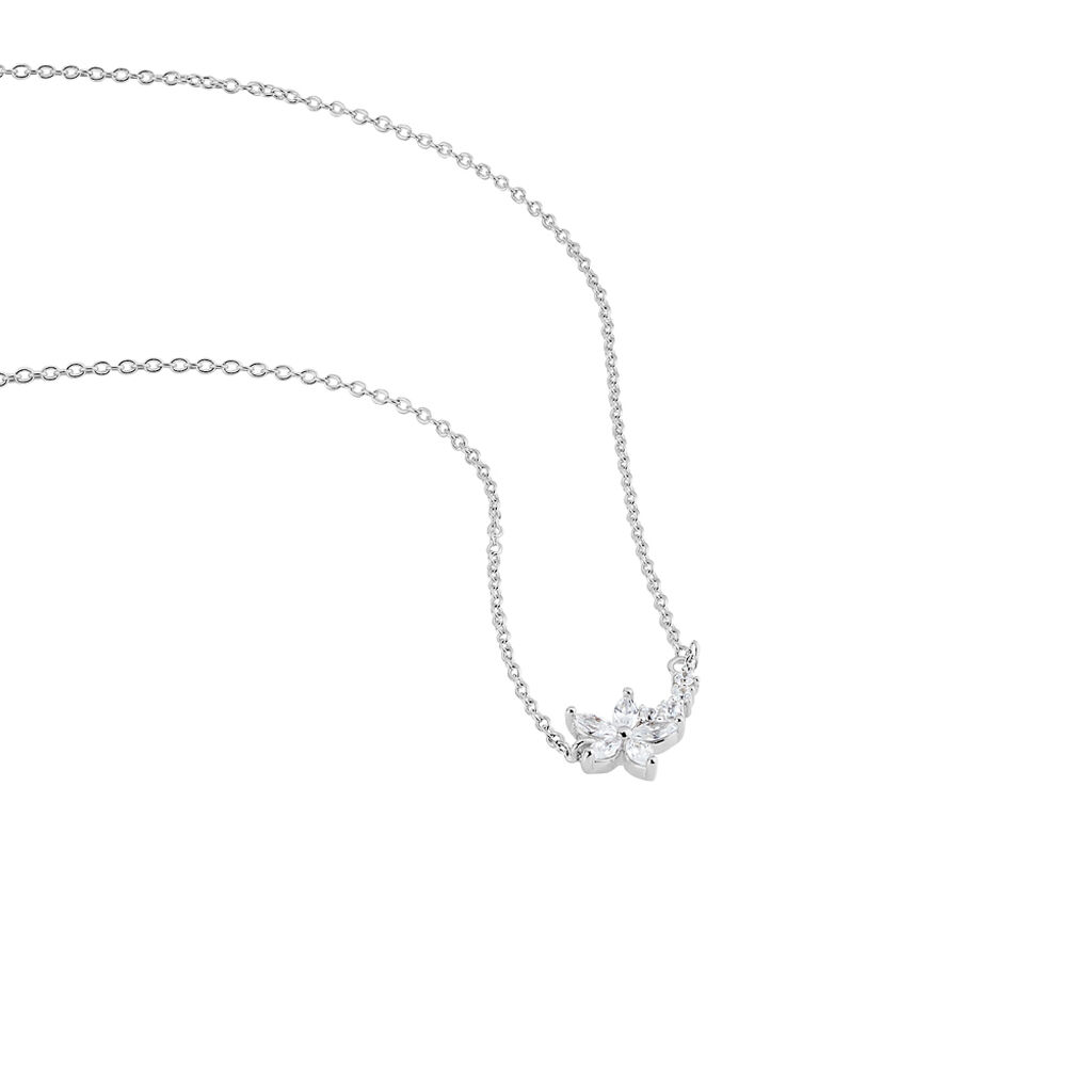 Collier Argent Florencio Oxydes De Zirconium - Colliers fantaisie Femme | Histoire d’Or