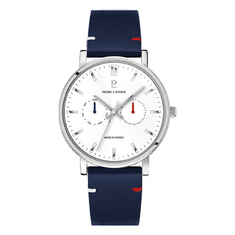 Montre Pierre Lannier Essential Blanc - Nouveautés Homme | Histoire d’Or