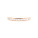 Bague Davila Or Rose Oxyde De Zirconium - Alliances Femme | Histoire d’Or
