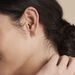 Boucles D'oreilles Puces Circlane Or Jaune Diamant - Clous d'oreilles Femme | Histoire d’Or