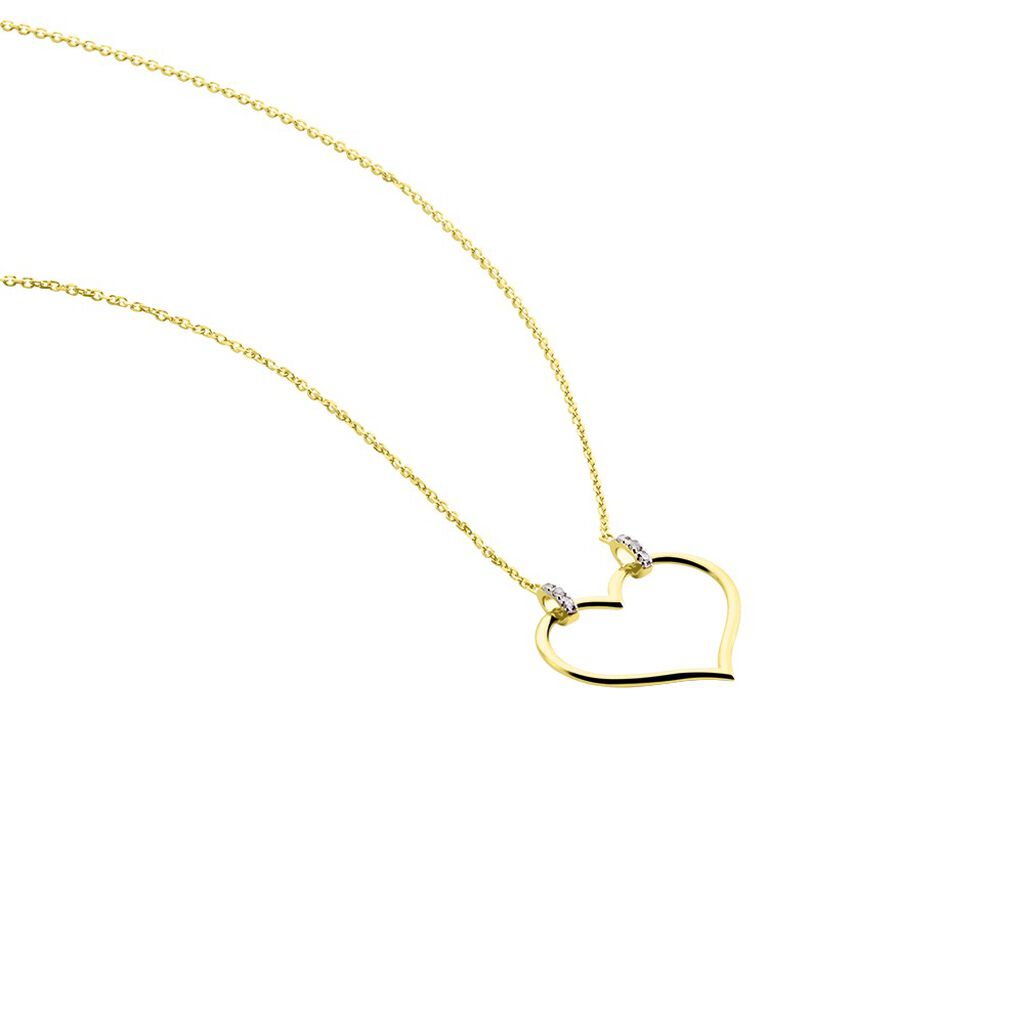 Collier Laila Or Jaune Diamant - Colliers Femme | Histoire d’Or