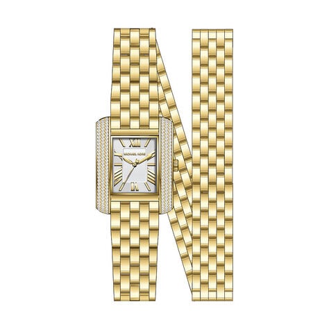 Montre Michael Kors Emery Blanc - Montres Femme | Histoire d’Or