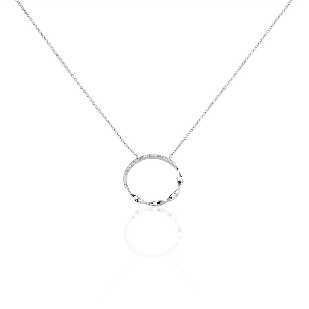 Collier Poldie Argent Oxyde De Zirconium - Colliers fantaisie Femme | Histoire d&rsquo;Or