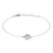 Bracelet Steenie Argent Blanc - Bracelets Femme | Histoire d’Or