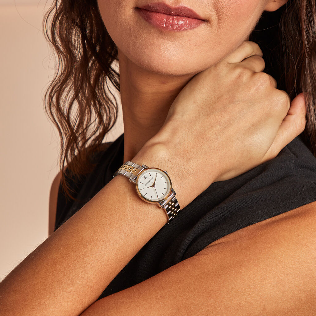 Montre Codhor Alix Blanc - Montres Femme | Histoire d’Or
