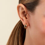 Cr&eacute;oles Nerra Plaqu&eacute; Or Dor&eacute; - Boucles d'oreilles cr&eacute;oles Femme | Histoire d&rsquo;Or