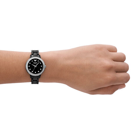 Montre Emporio Armani Noir - Montres Femme | Histoire d’Or