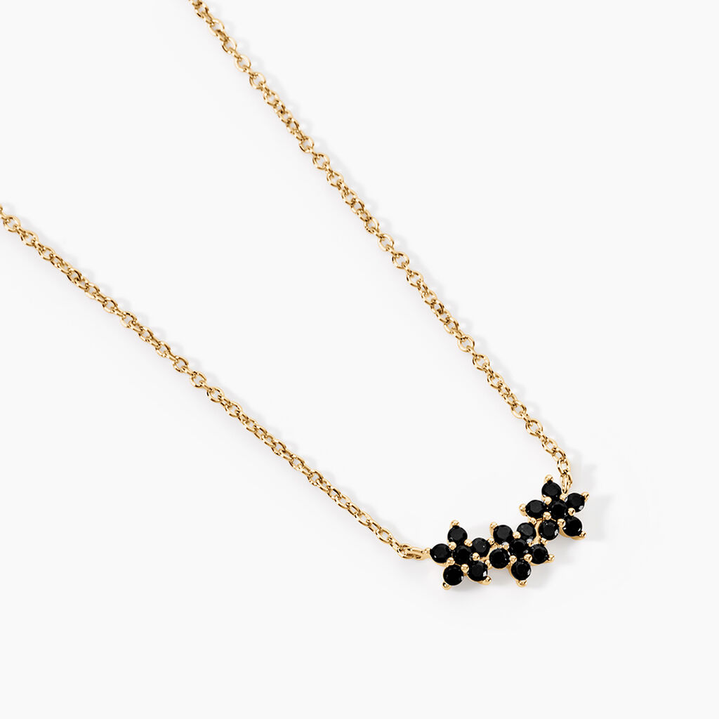 Collier Midnight Royalty Plaqué Or Jaune Oxyde De Zirconium - Colliers Femme | Histoire d’Or