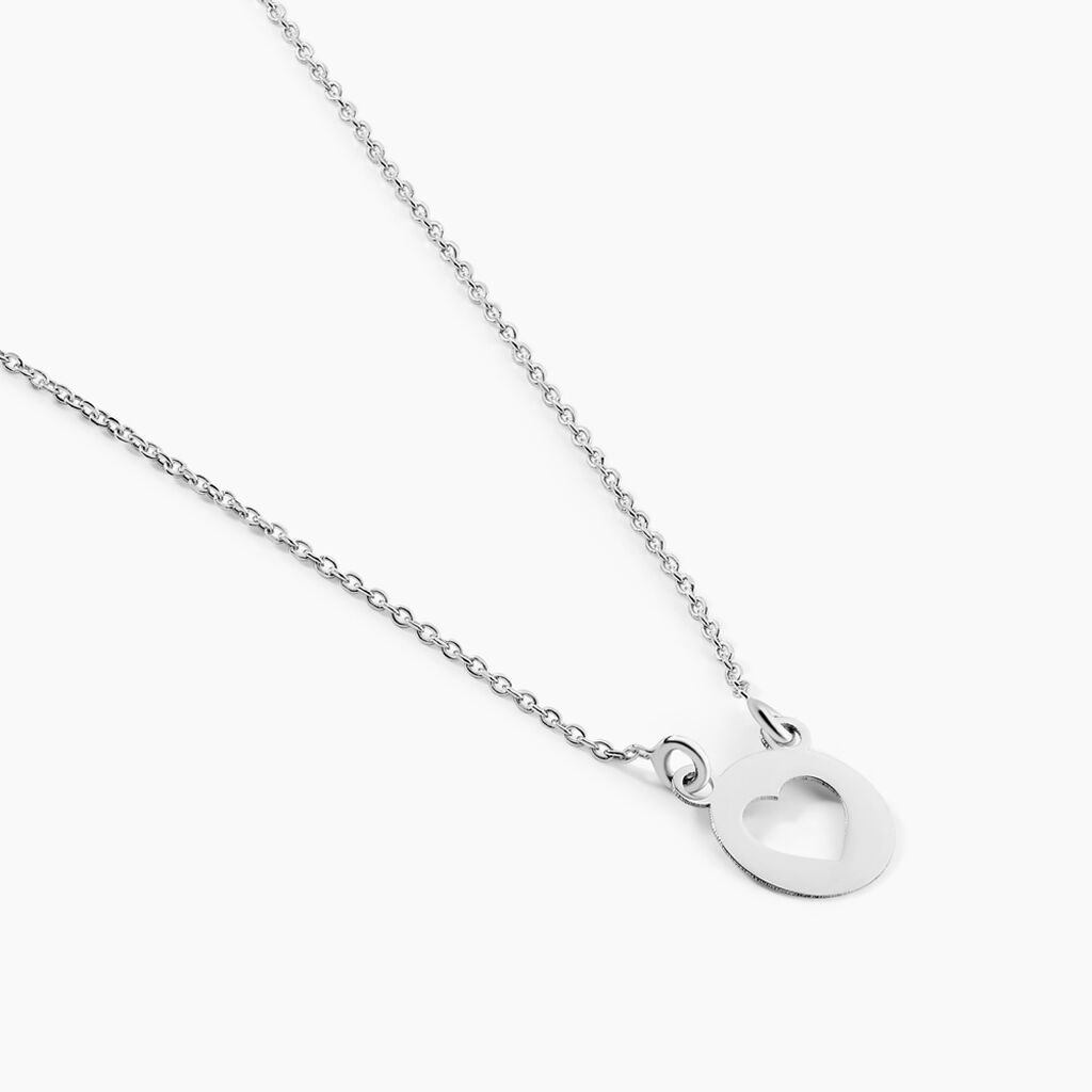 Collier Elenza Argent Blanc - Colliers fantaisie Femme | Histoire d’Or