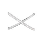 Bague Miya Argent Blanc Oxyde De Zirconium - Bagues avec pierre Femme | Histoire d&rsquo;Or