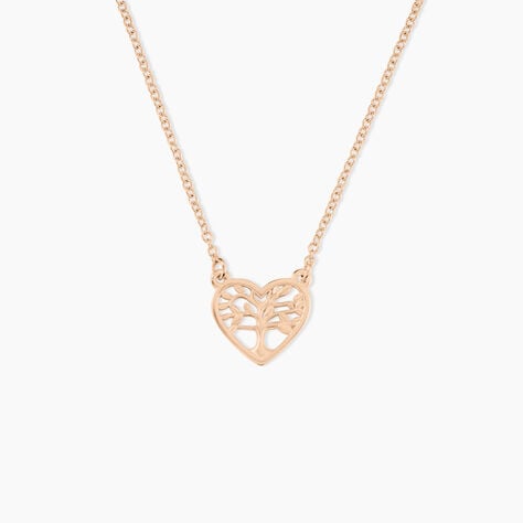 Collier Elwenn Argent Rose - Colliers fantaisie Femme | Histoire d’Or