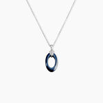 Collier Peer Argent Blanc Oxyde De Zirconium - Colliers fantaisie Femme | Histoire d&rsquo;Or