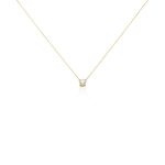 Collier Collection Victoria Or Jaune Diamant Synthetique - Colliers Femme | Histoire d&rsquo;Or