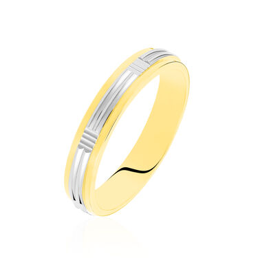 Alliance Sequana Ruban Plat Or Bicolore