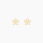 Boucles D'Oreilles Puces Barbie Or Jaune - Clous d'oreilles Femme | Histoire d&rsquo;Or