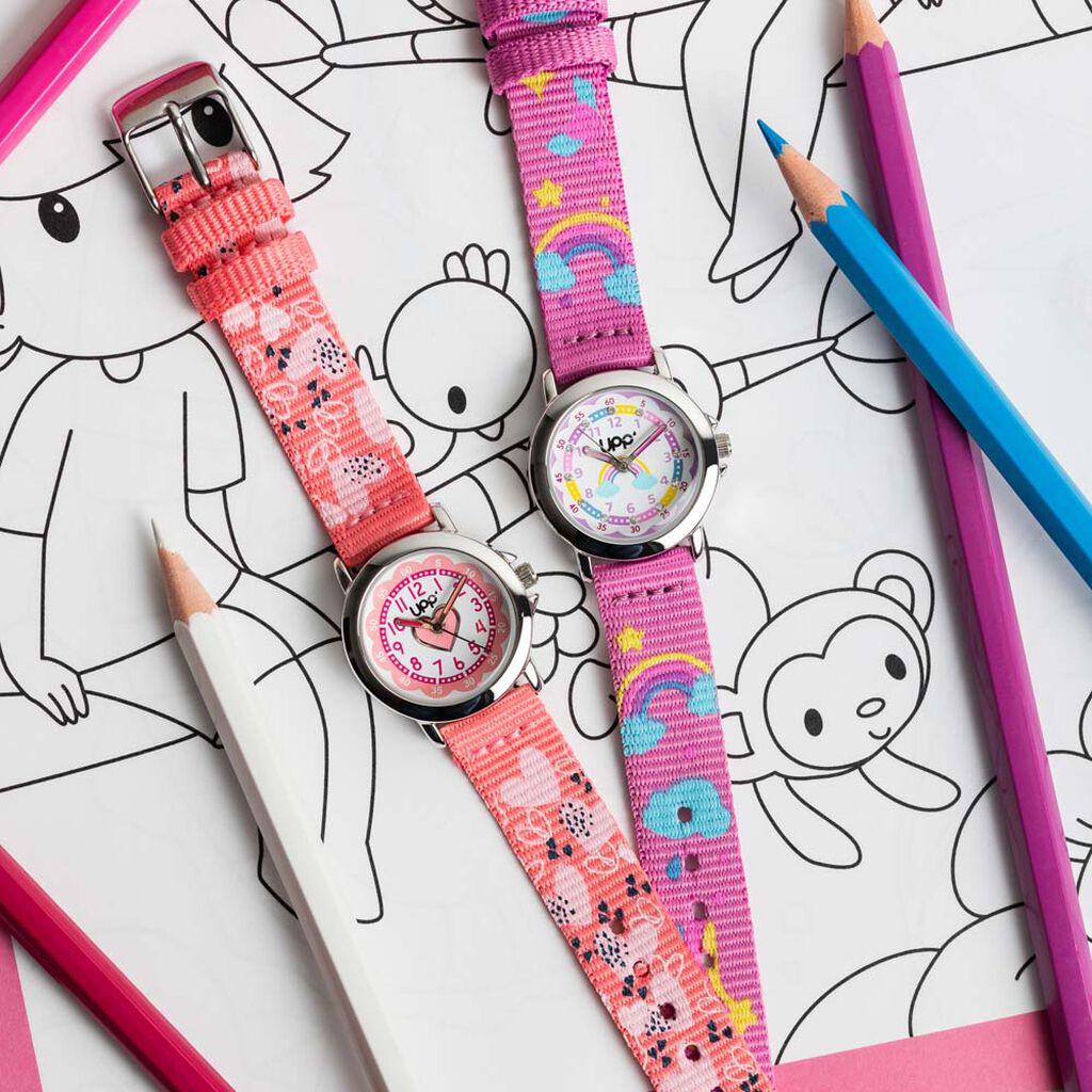 Montre Upp Lea Blanc - Montres Enfant | Histoire d&rsquo;Or