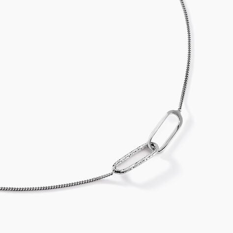 Collier Cedrine Argent Blanc - Colliers fantaisie Femme | Histoire d&rsquo;Or