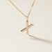 Pendentif Lettre X Or Jaune Oxyde - Pendentifs Famille | Histoire d’Or