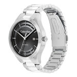 Montre Calvin Klein Iconic Automatic Noir - Id&eacute;es cadeaux Homme | Histoire d&rsquo;Or