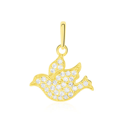 Pendentif Cagiris Or Jaune Oxydes De Zirconium - Pendentifs Femme | Histoire d’Or