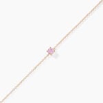 Bracelet Rio Argent Rose Oxyde De Zirconium - Bracelets Femme | Histoire d&rsquo;Or