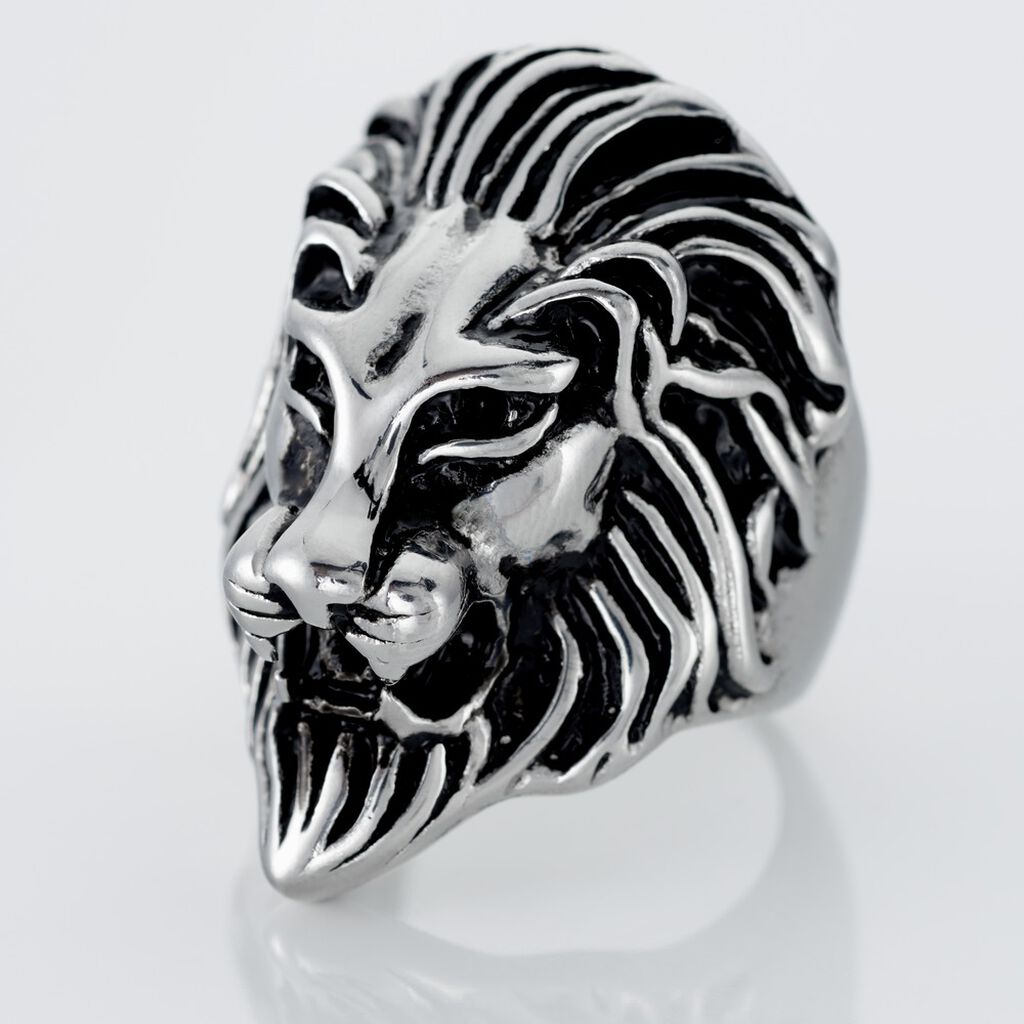 Bague Acier Gris Japeth - Bagues fantaisie Homme | Histoire d’Or