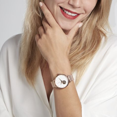 Montre Pierre Lannier Eolia Blanc - Montres Femme | Histoire d’Or