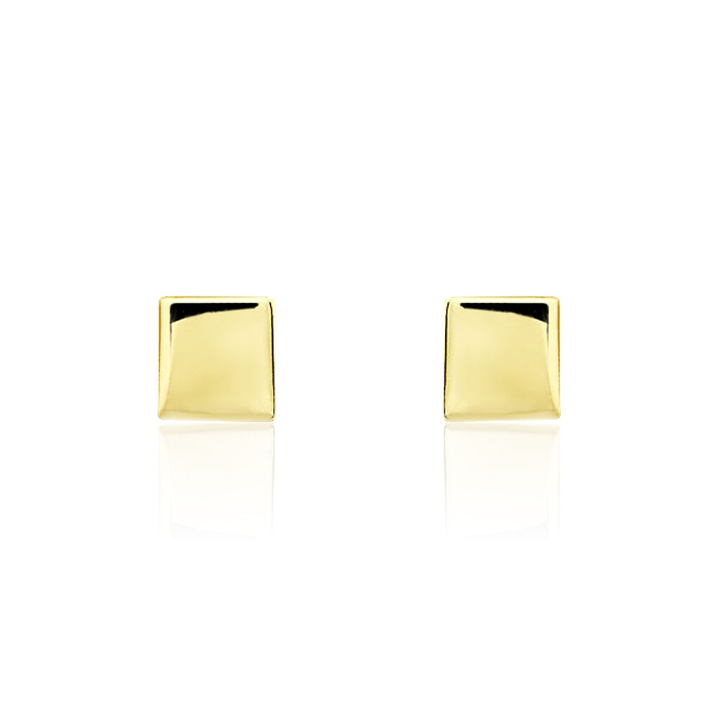 Boucles D'oreilles Puces Genovera Or Jaune - Clous d'oreilles Femme | Histoire d&rsquo;Or