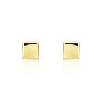 Boucles D'oreilles Puces Genovera Or Jaune - Clous d'oreilles Femme | Histoire d&rsquo;Or