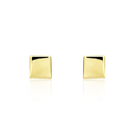 Boucles D'oreilles Puces Genovera Or Jaune - Clous d'oreilles Femme | Histoire d&rsquo;Or