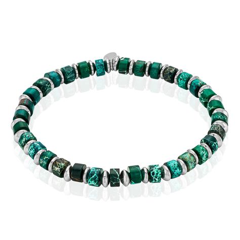 Bracelet Jourdan Acier Blanc - Bracelets Homme | Histoire d’Or
