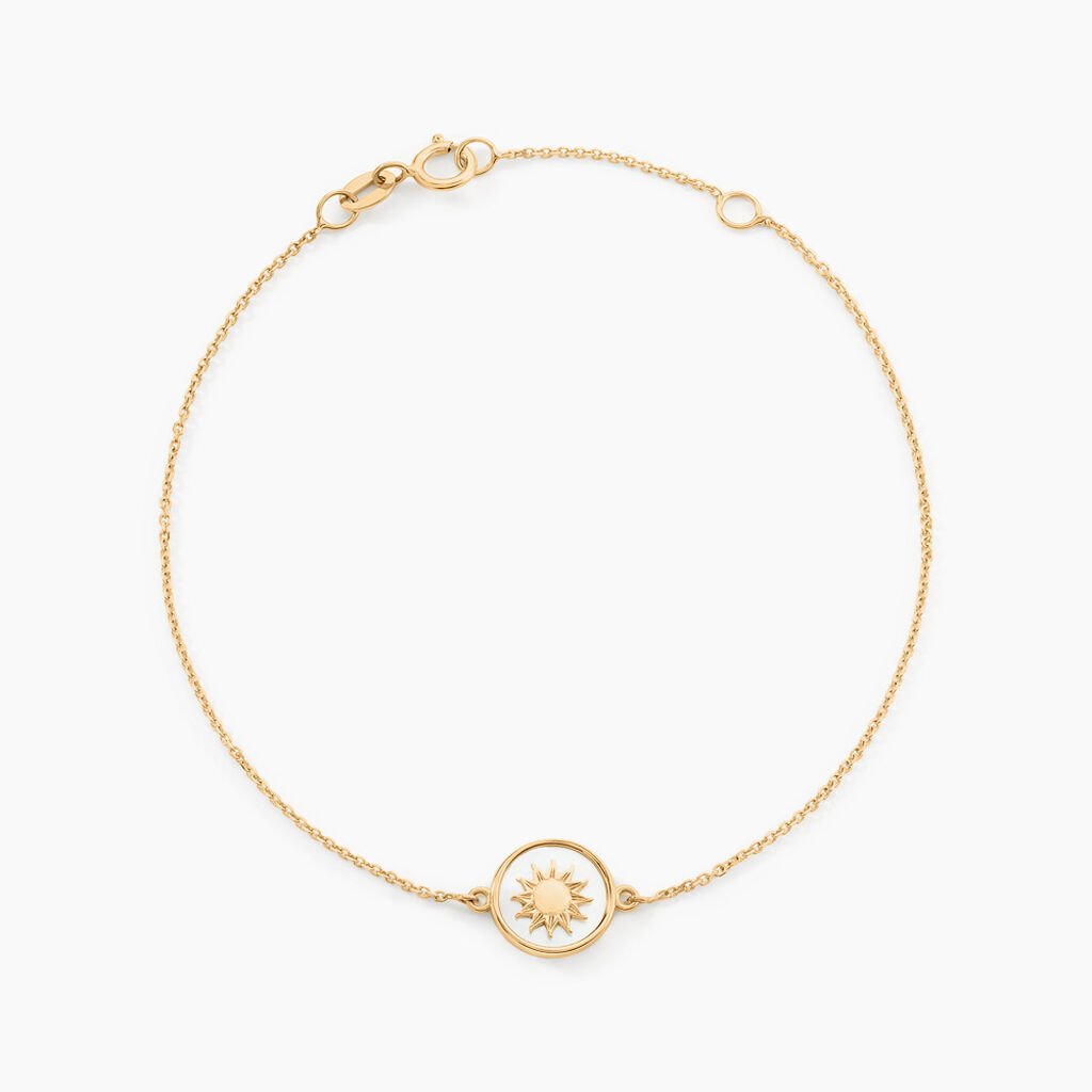 Bracelet Sunlight Or Jaune Nacre - Bracelets Femme | Histoire d’Or