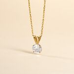 Pendentif Mabila Or Jaune Oxyde De Zirconium - Pendentifs Femme | Histoire d&rsquo;Or