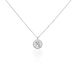 Collier Argent Blanc Lew - Colliers Zodiaque Homme | Histoire d’Or
