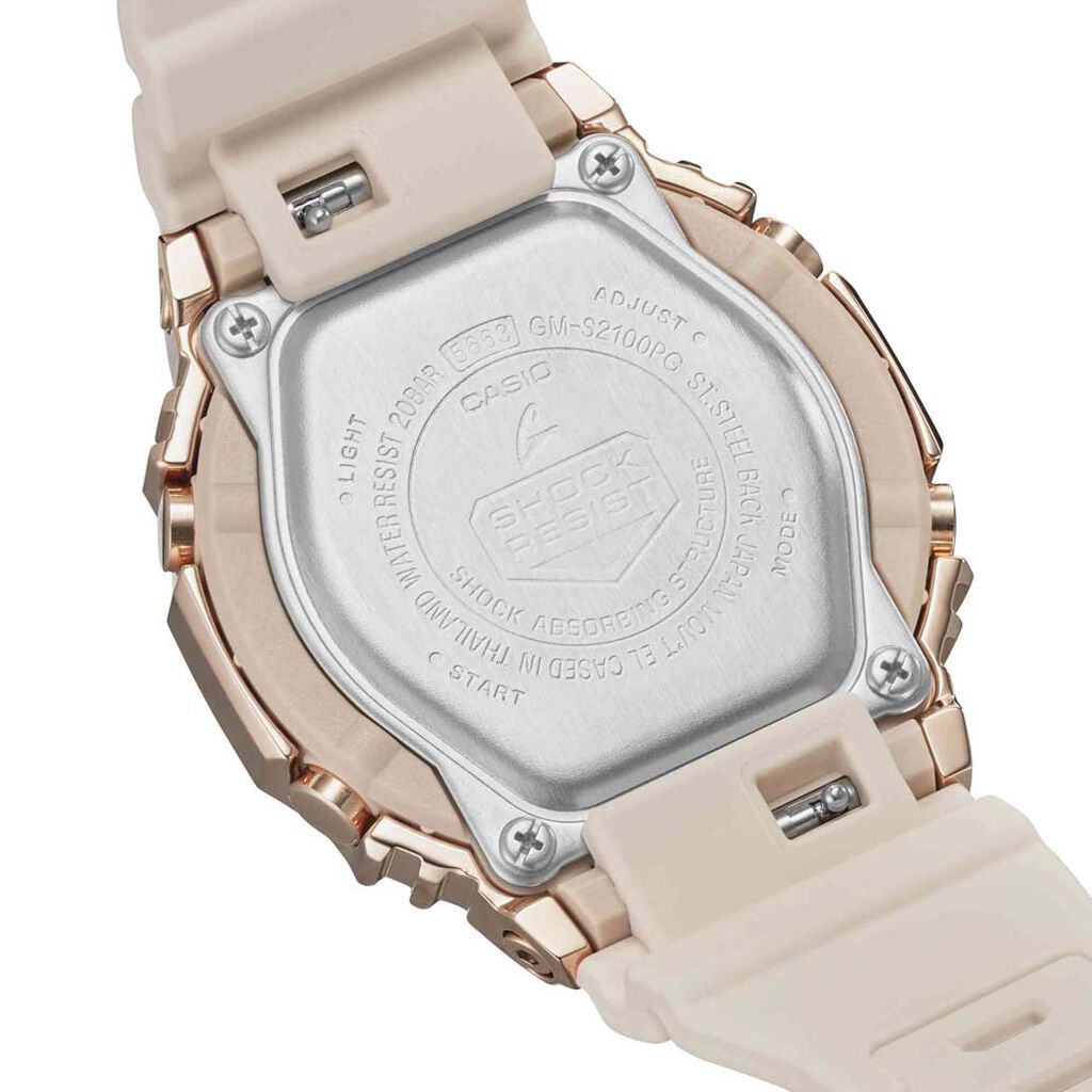 Montre Casio G-shock Casio G Shock Gm2100 Rose - Montres Femme | Histoire d&rsquo;Or
