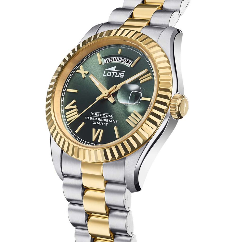 Montre Lotus Freedom Collection Vert - Montres Homme | Histoire d&rsquo;Or
