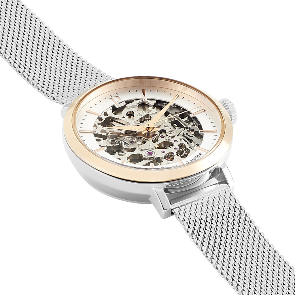 Montre Pierre Lannier Automatique 35 Argent - Montres Femme | Histoire d’Or