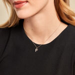 Pendentif Lettre F Or Jaune Oxyde - Pendentifs Famille | Histoire d&rsquo;Or