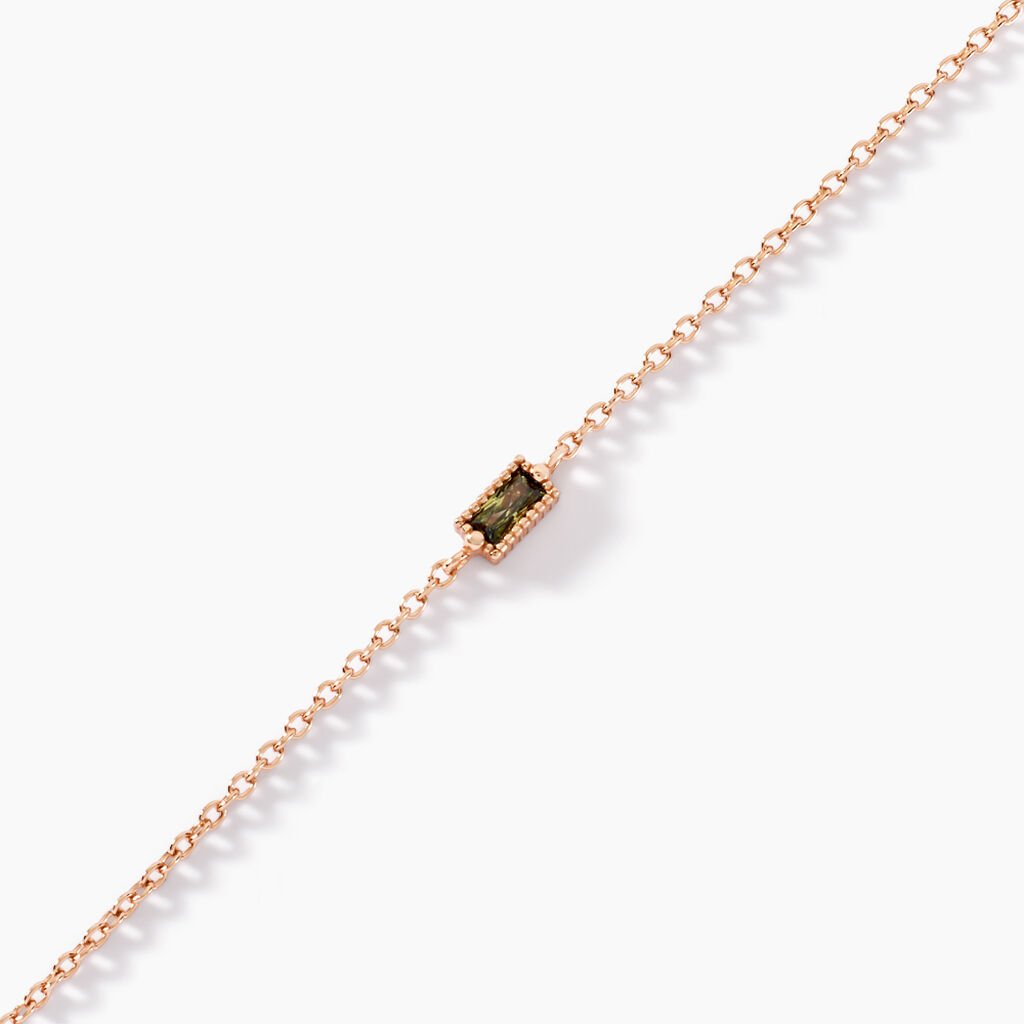 Bracelet Lipa Argent Rose Oxyde De Zirconium - Bracelets Femme | Histoire d&rsquo;Or