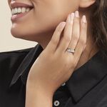 Bague Or Blanc Diamants - Bagues avec pierre Femme | Histoire d&rsquo;Or